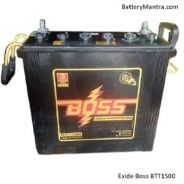 Exide Boss BTT1500 150Ah Tall Tubular Inverter Battery