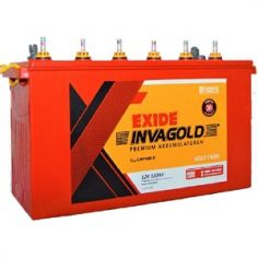 Exide Inva Gold IGST 1500 150Ah Tubular Inverter Battery